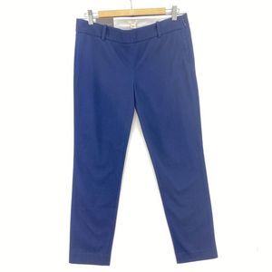 J. Crew City Fit Winnie Navy Blue Stretchy Pants NWT